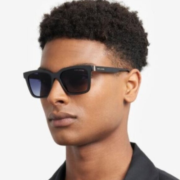 🔥NWT MARC JACOBS MARC 683/S Sunglasses Black Frame Gray Lenses🔥 $395 - Picture 3 of 7